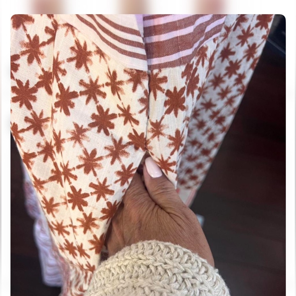 Universal Thread Cottagecore Pink Patchwork Maxi … - image 4